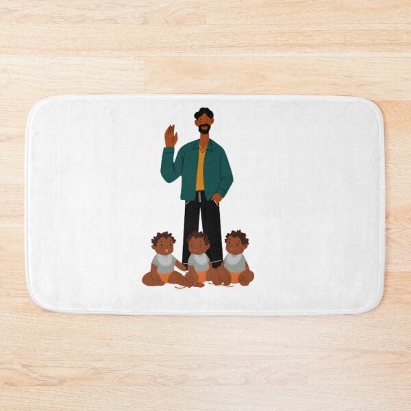Item preview, this dad loves his triplets|father designed and sold by Zshope.