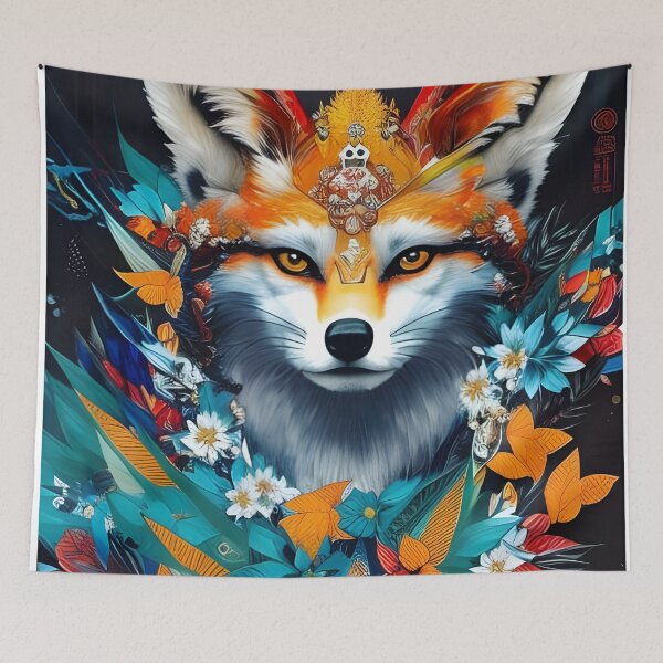 Artikelvorschau, Fox maximalistische abstrakte Kunst entworfen und verkauft von lulu-o-lulu.