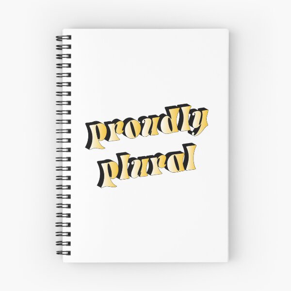 Item preview, Proudly Plural - Yellow designed and sold by spappo.