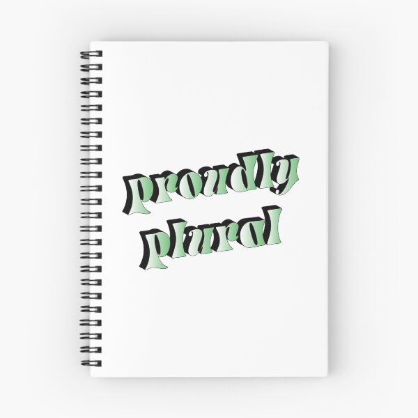 Item preview, Proudly Plural - Green designed and sold by spappo.