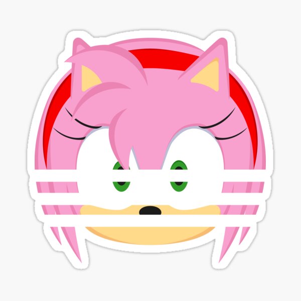 CLASSIC SONAMY!! 💙💖 - Sonic The Hegdehog - Sticker