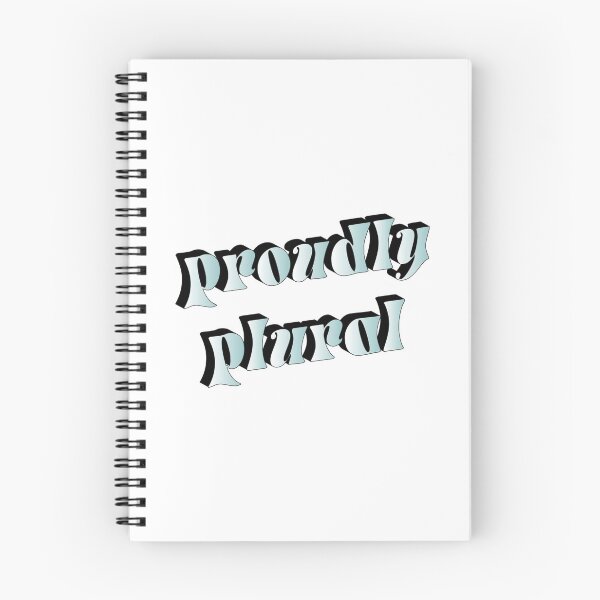 Item preview, Proudly Plural - Blue designed and sold by spappo.