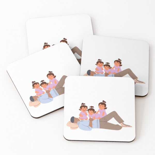 Item preview, this dad loves his triplets designed and sold by Zshope.
