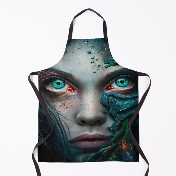 Item preview, Evil Mermaid Eyes Closeup number 4 designed and sold by DoctorRot.