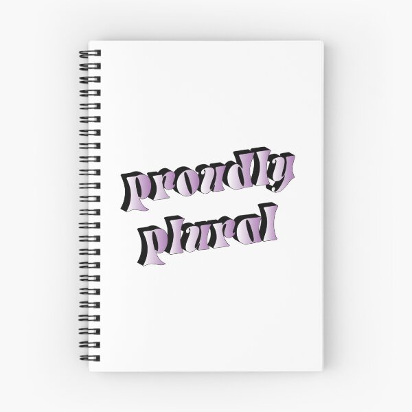 Item preview, Proudly Plural - Violet designed and sold by spappo.