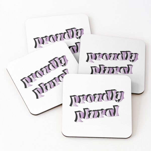 Item preview, Proudly Plural - Violet designed and sold by spappo.