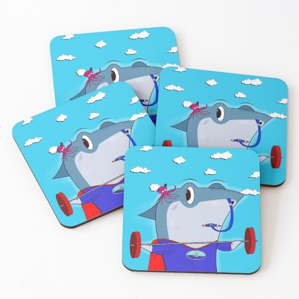 Item preview, Super Sharky (is back) designed and sold by MrSharkyShop.