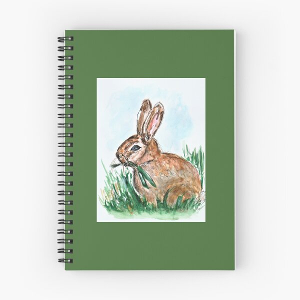 Item preview, rabbit in the grass designed and sold by janianna.
