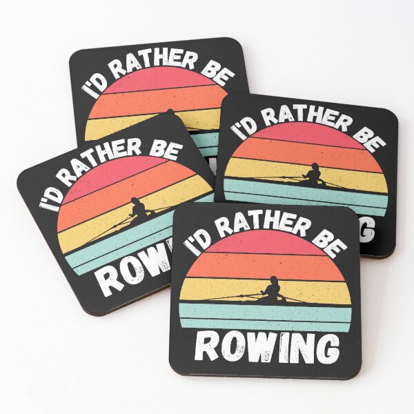 Item preview, Rowing, I’d Rather Be Rowing, For Crew Team, Funny Rowing designed and sold by Cryptohaven.
