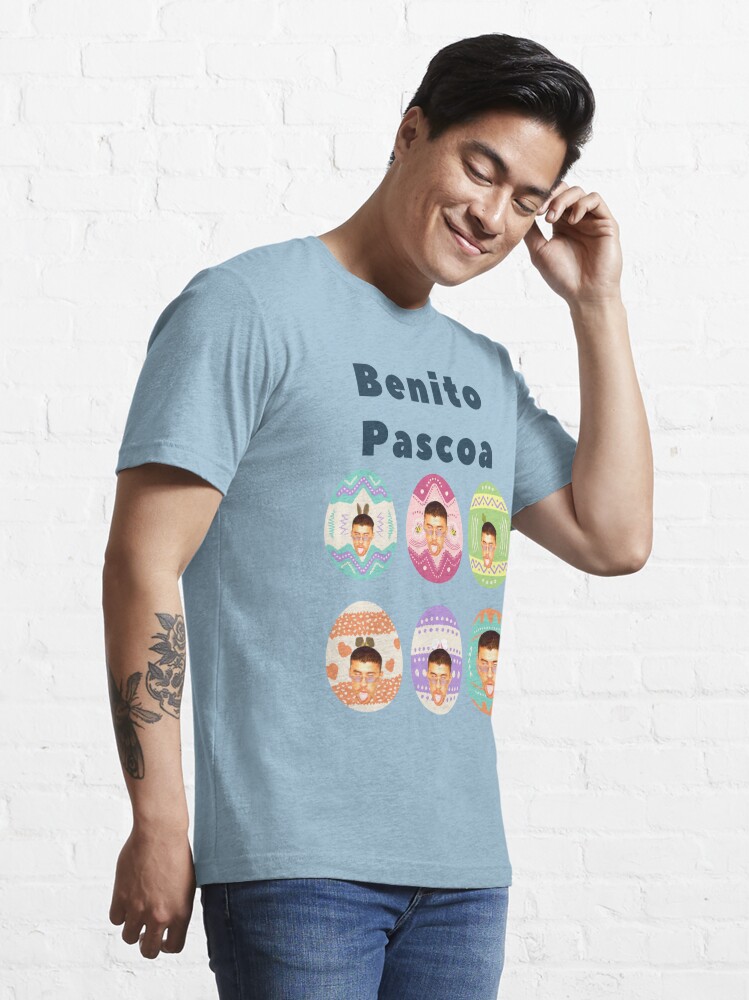 Disover Benito Easter Pascoa Conejo Malo Bad Bunny Cute Funny Easter shirts 2023 | Essential T-Shirt 