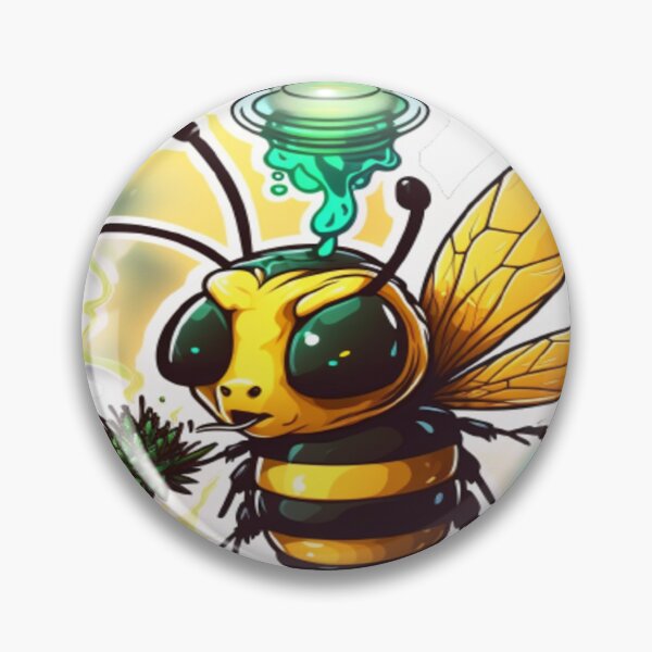 Item preview, stoned bee designed and sold by LoveyDesign.