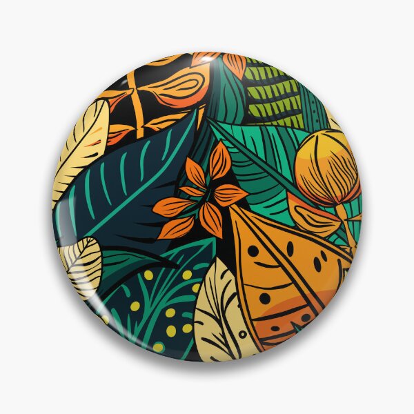 Item preview, Tropical rainforest floral illustration  designed and sold by Mashusha-art.