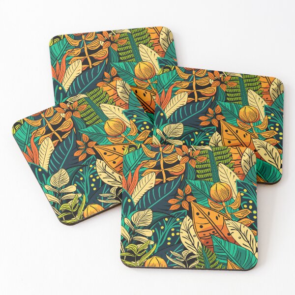 Item preview, Tropical rainforest floral illustration  designed and sold by Mashusha-art.