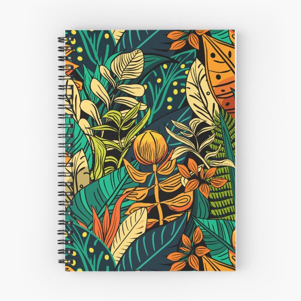 Item preview, Tropical rainforest floral illustration  designed and sold by Mashusha-art.