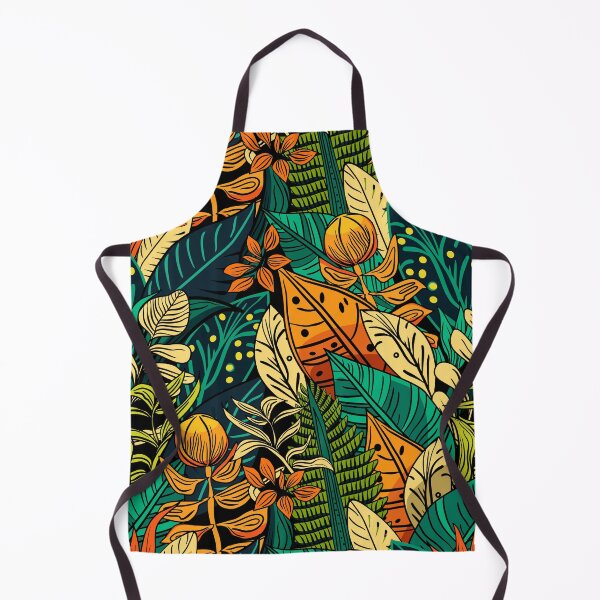 Item preview, Tropical rainforest floral illustration designed and sold by Mashusha-art.