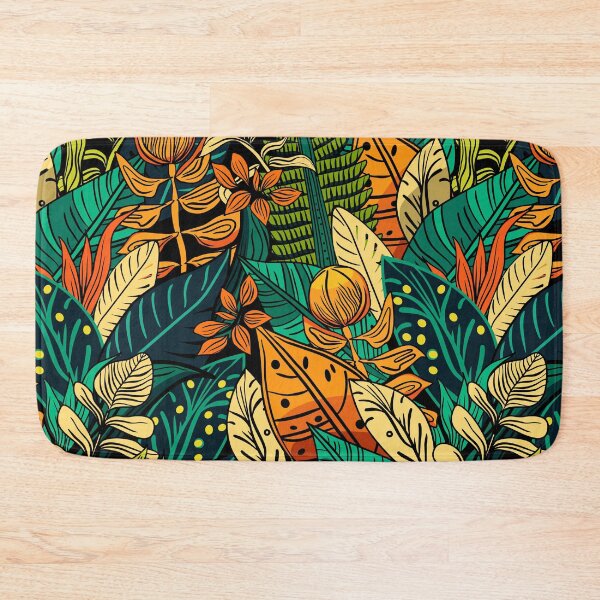 Item preview, Tropical rainforest floral illustration  designed and sold by Mashusha-art.