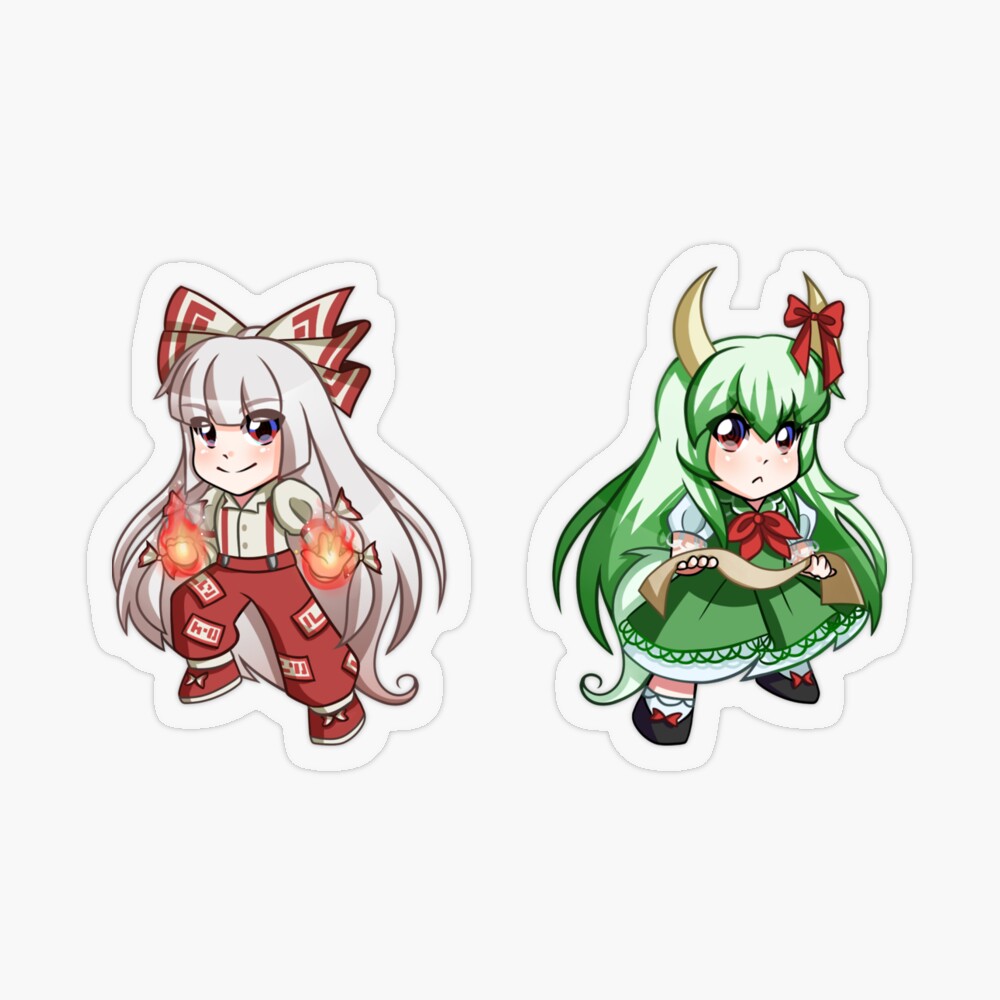 Fujiwara No Mokou Keine Kamishirasawa | Sticker