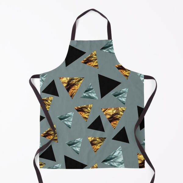 Item preview, Metallic Triangle design Geometric Abstract art work with triangles designed and sold by Thilaniz.