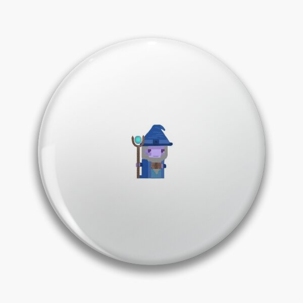 Item preview, Mini Blue Pixel Wizard designed and sold by CSpeelman.