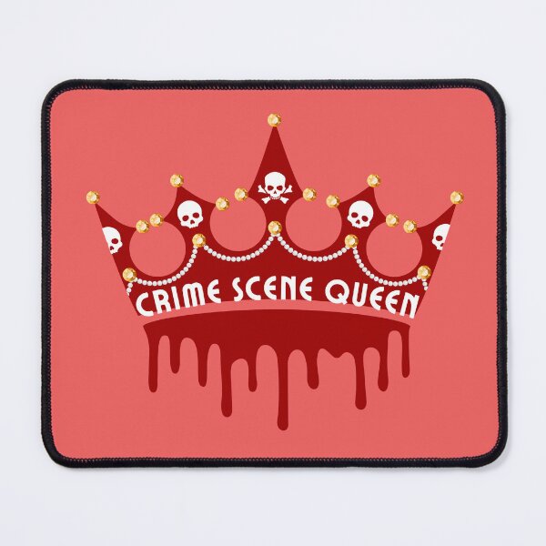 Item preview, Crime Scene Queen Sticker designed and sold by SceneOfTheCrime.