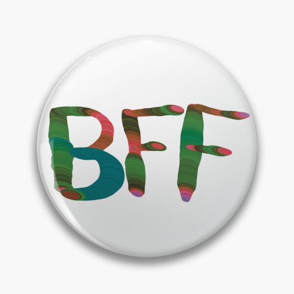 Item preview, Best friends forever BFF rainbow designed and sold by chuckletuckle.