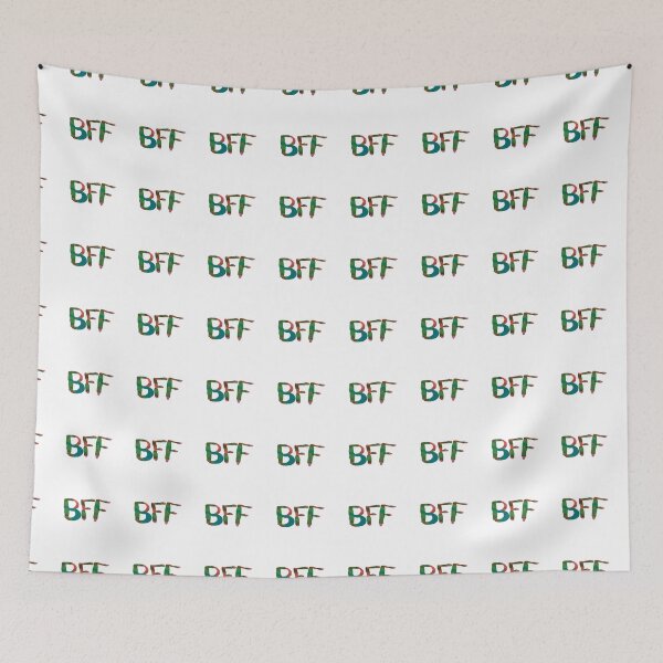Item preview, Best friends forever BFF rainbow designed and sold by chuckletuckle.