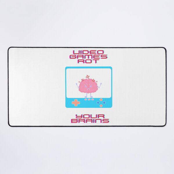Item preview, Video Games Rot Your Brains designed and sold by Nazguler.