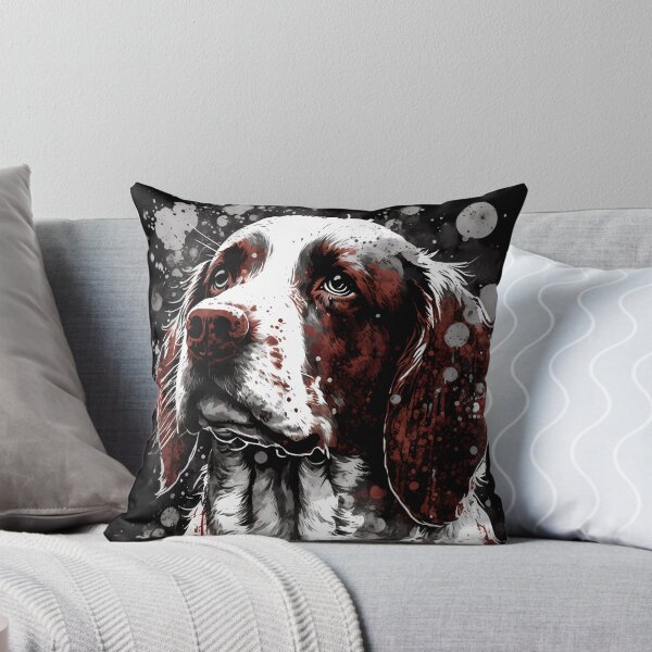 Item preview, Brittany Dog Portrait designed and sold by TortillaChief.