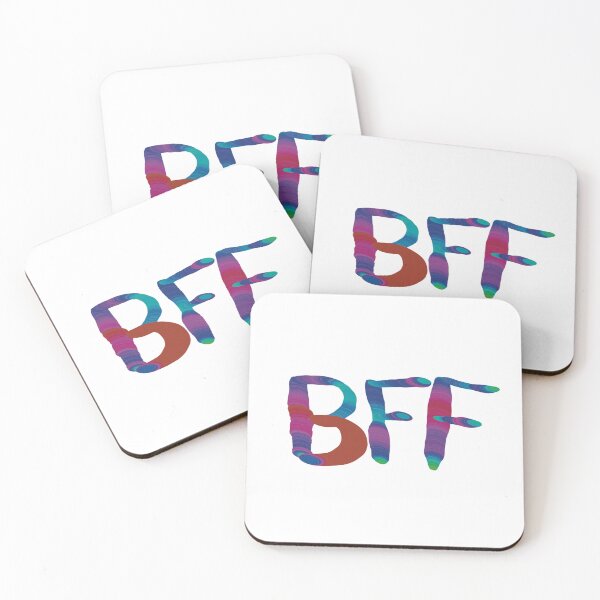 Item preview, Best friends forever BFF Pink designed and sold by chuckletuckle.