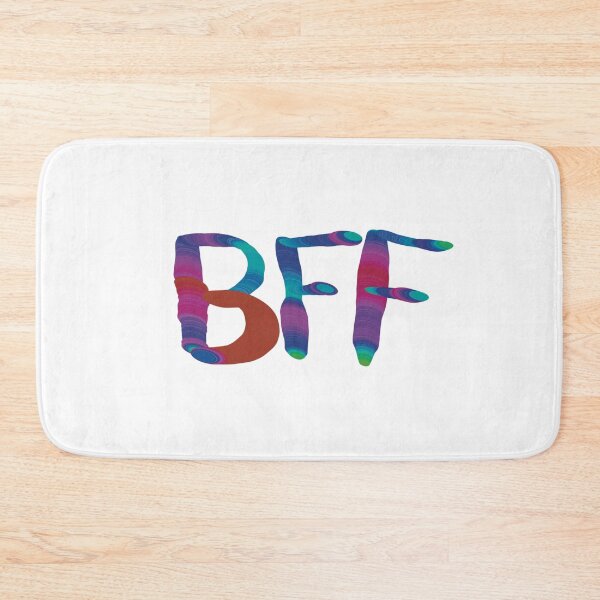 Item preview, Best friends forever BFF Pink designed and sold by chuckletuckle.