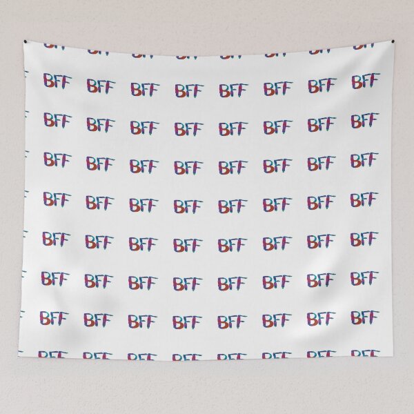 Item preview, Best friends forever BFF Pink designed and sold by chuckletuckle.