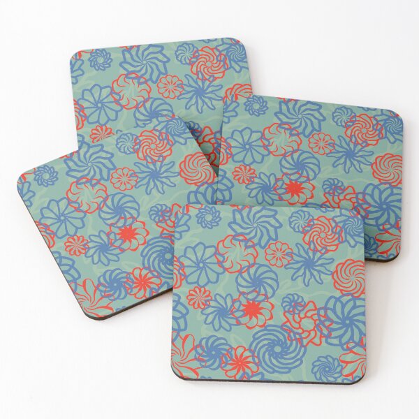 Item preview, Oriental floral pattern designed and sold by NANIMOON.