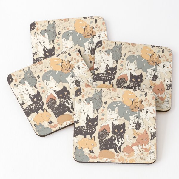 Item preview, Abstract Fox Pattern designed and sold by Seetears.