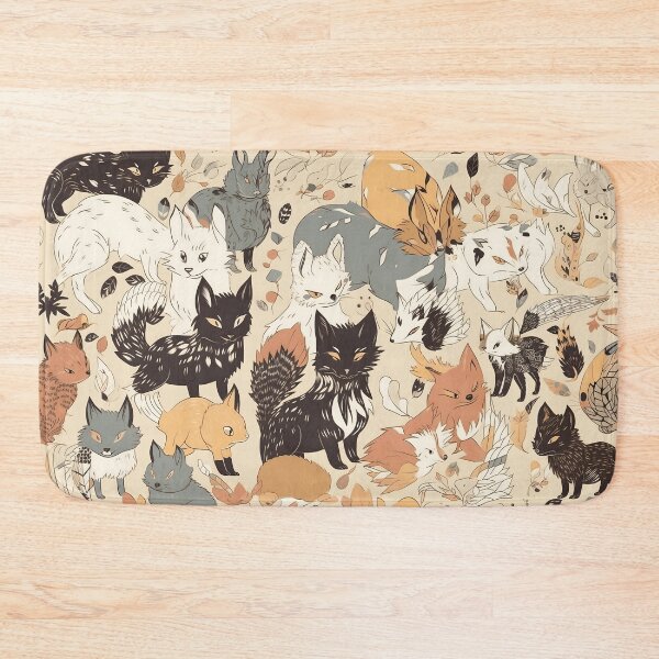 Artikelvorschau, Abstract Fox Pattern entworfen und verkauft von Seetears.