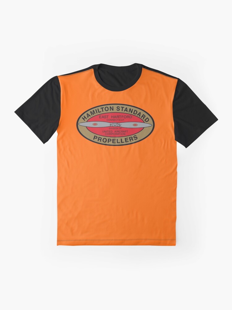 Download "Hamilton Standard Logo Reproduction" T-shirt by warbirdwear | Redbubble