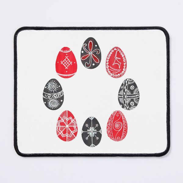 Item preview, Pysanka magic circle - Ukrainian handpainted Easter eggs designed and sold by Wolshebnaja.