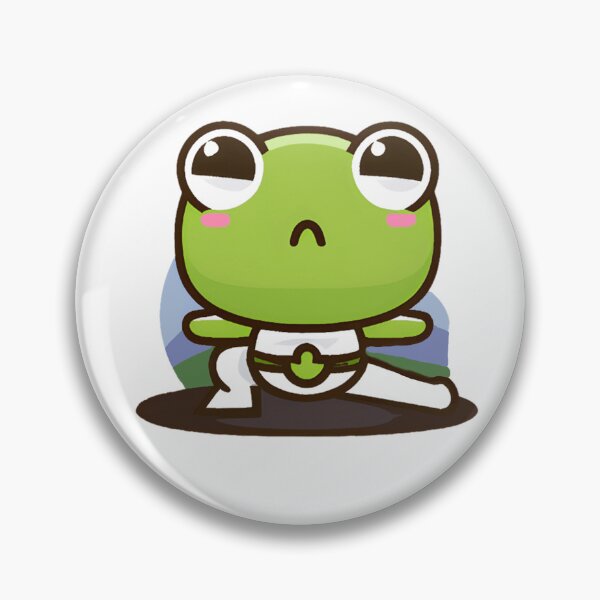 Item preview, Yoga Frog Warrior: Be Strong and Relaxed with this Unique Warrior Pose! designed and sold by NathalieRached.