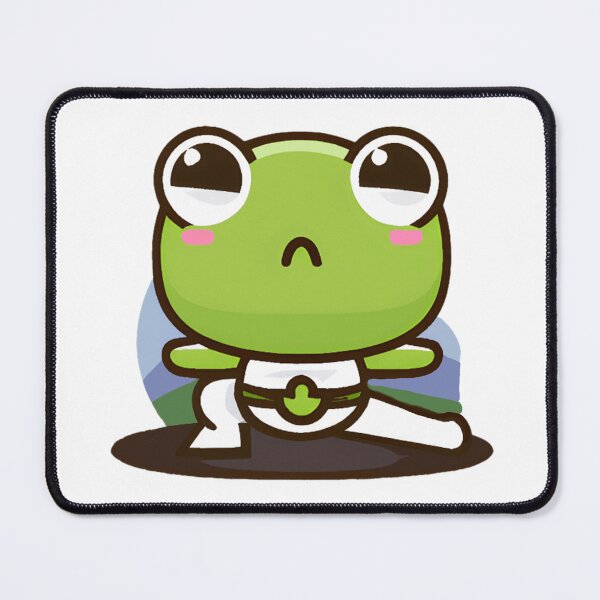 Item preview, Yoga Frog Warrior: Be Strong and Relaxed with this Unique Warrior Pose! designed and sold by NathalieRached.