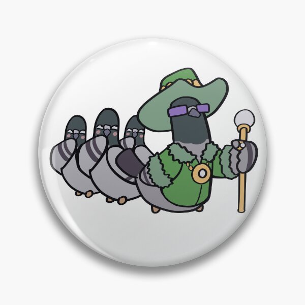 Item preview, Silly Cartoon Pimp Pigeon designed and sold by ThumboArtBumbo.