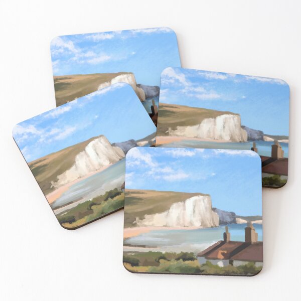 Item preview, South Downs cliff  designed and sold by jainachandler.