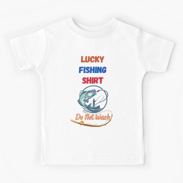  Lucky Fishing Shirt Do Not Wash Funny Fishing Lovers Design T- Shirt : Clothing, Shoes & Jewelry