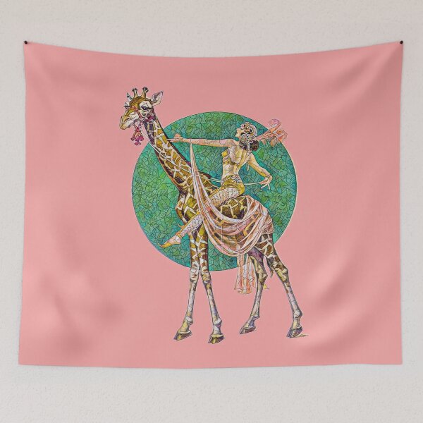 Item preview, Jinete de jirafa designed and sold by Corinne Alexa Jackson.