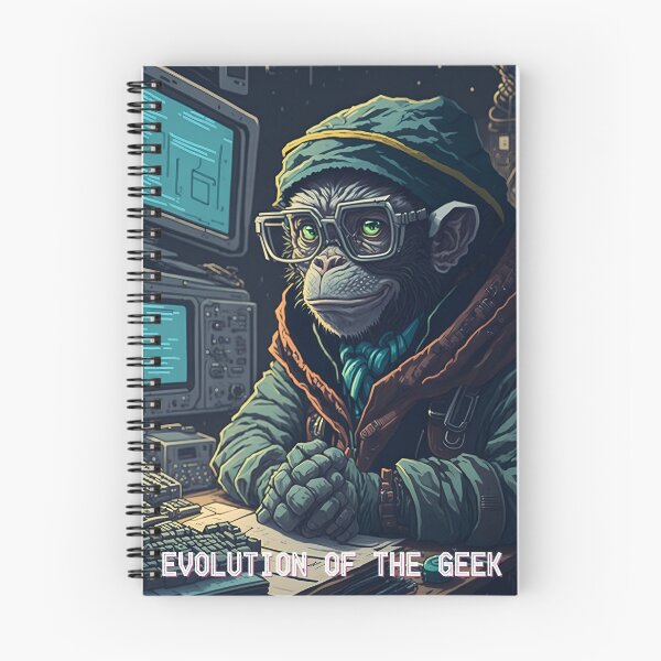Item preview, Evolution of the Geek Monkey designed and sold by candlewithhare.