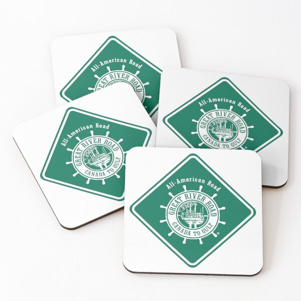 Item preview, The Great River Road - Road Sign - Green designed and sold by Great River Road Store.