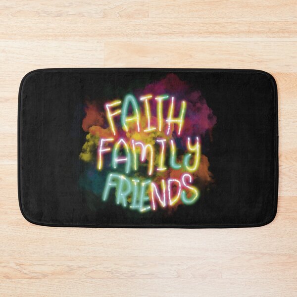 Item preview, Family faith and friends rainbow designed and sold by chuckletuckle.