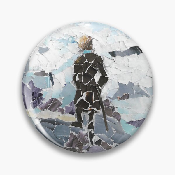 Item preview, The walker above the sea of clouds collage designed and sold by Anasofi3210.
