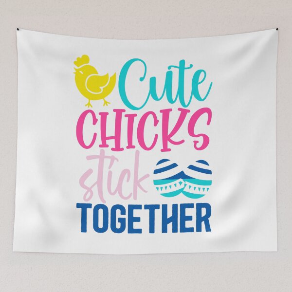 Item preview, Cute chicks stick together designed and sold by Gile-Shop.