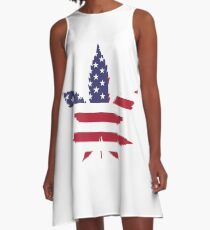 Cannabis A-Line Dress