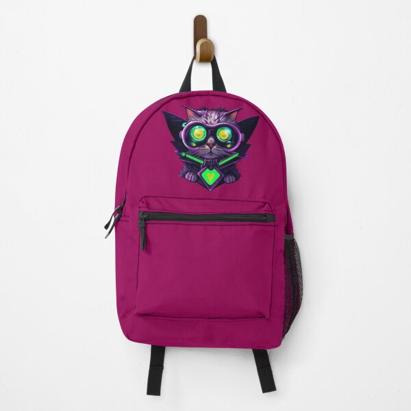 Item preview, Stylish cyberpunk cat designed and sold by NewCoolWest.