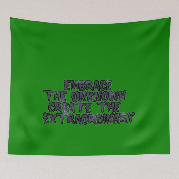 Item preview, Embrace the Unknown and create designed and sold by Justeecat.